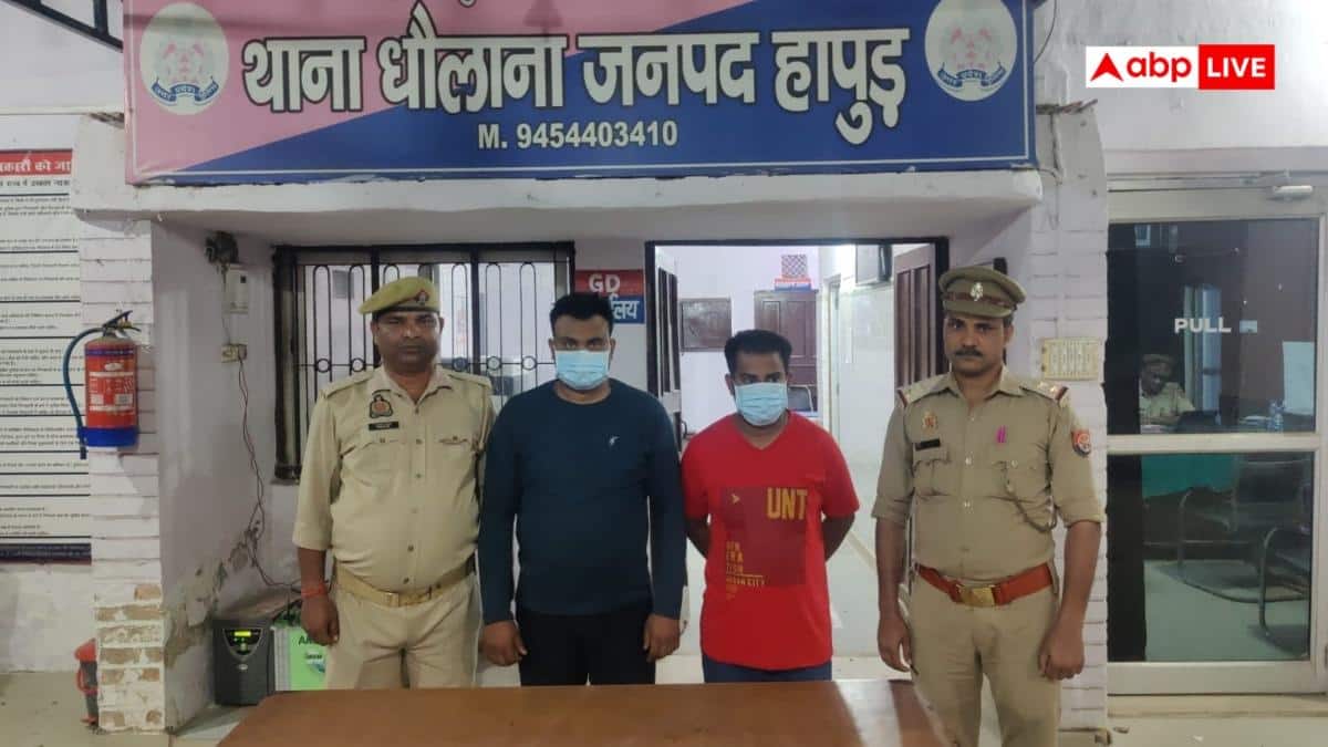 हापुड़ में पाकिस्तान के लिए जासूसी कर रहे 2 संदिग्ध गिरफ्तार, दिल्ली के मंदिरों की रेकी कर भेजे वीडियो