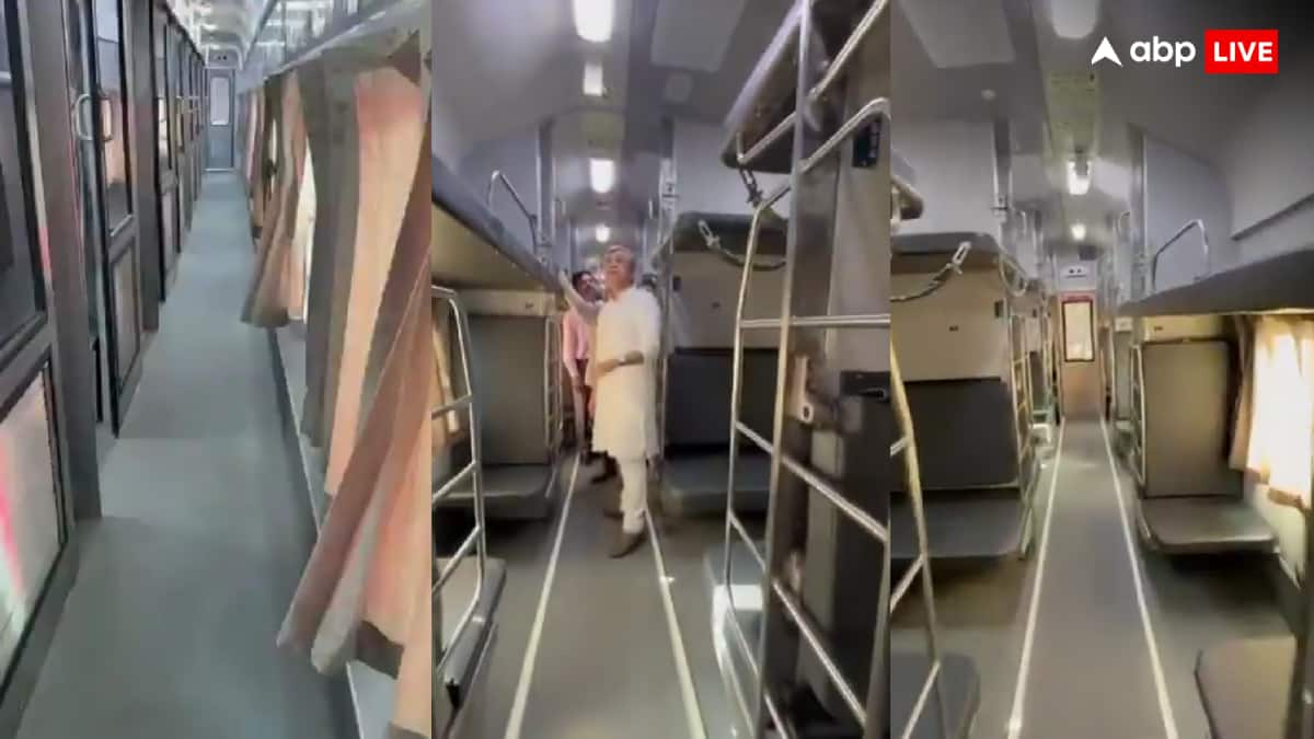 अगली पीढ़ी की अमृत भारत ट्रेन के कोचों का नमूना तैयार, रेलवे मंत्री अश्विनी वैष्णव ने किया निरीक्षण, VIDEO